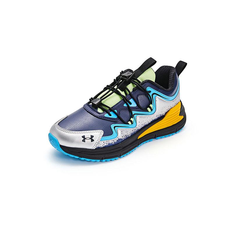Under Armour Synthetic Leather High Performance Comfortable Versatile Fitness Test Low Top Kids Running Shoes Kids Running Shoes 2441502