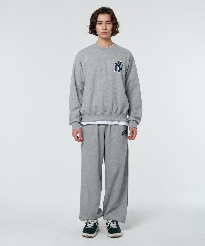 PAPERBOY [Set] Ny Simple Logo Wide Jogger Set 4 Colors