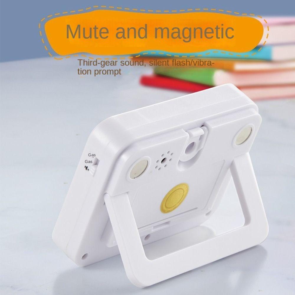 Dual Screen Kitchen Timer Vibration Cooking Timer LCD Reminder Timer  for Students' Learning