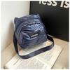 Urban Cotton Crossbody Bag With Zipper For Womens Casual Travel And Shopping