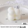Shaping Magic Cube Aroma Candle: Elegant Home Decor & Unique Birthday Gift