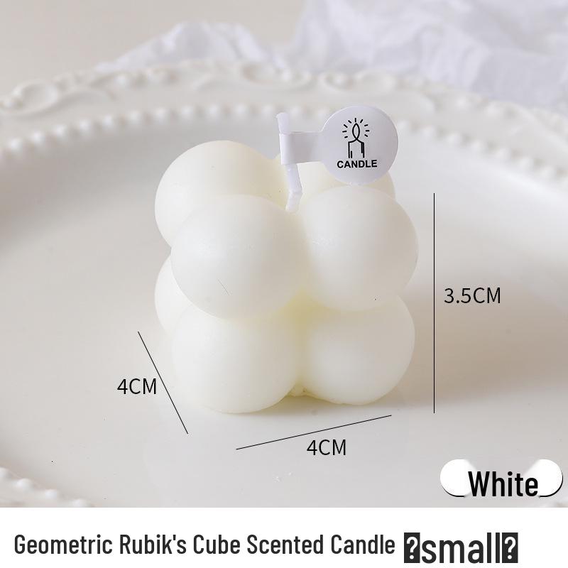 Shaping Magic Cube Aroma Candle: Elegant Home Decor & Unique Birthday Gift