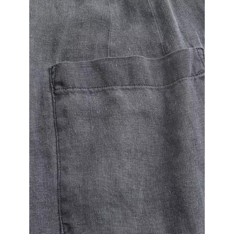 Women's Kaslead Fashion Wind Waist Pants Linen