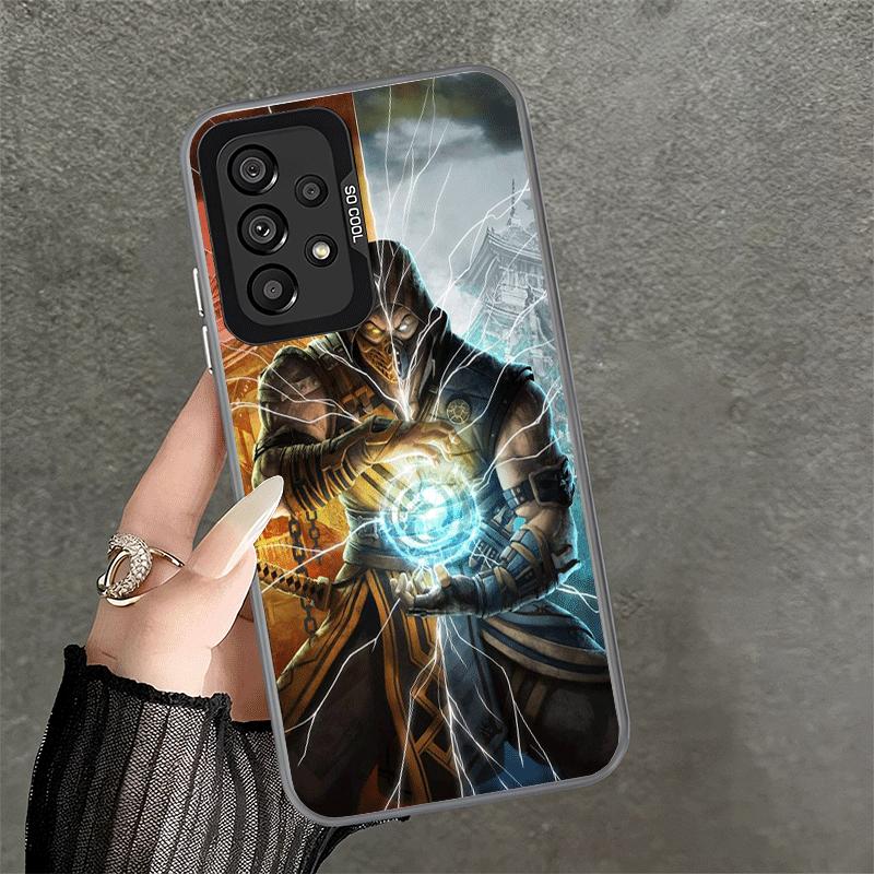 Mortal Kombat Game Soft Phone Case for Samsung A17 A16 A15 A14 A13 A57 A56 A55 A54 A53 A37 A36 A35 A34 A33 A26 A25 A24 A23 A52