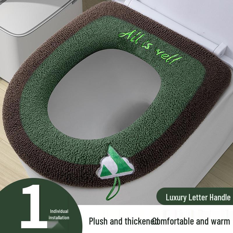 2025 Winter Plush Luxurious Toilet Seat Cushion