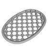 Portasapone in Silicone Forma Ovale Vassoio Antiscivolo per Sapone con Griglia di Drenaggio per Bagno Cucina Doccia Conservazione Sapone