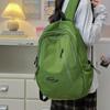 Large Capacity Backpack Men's Letter Print Schoolbag Women's Backpack