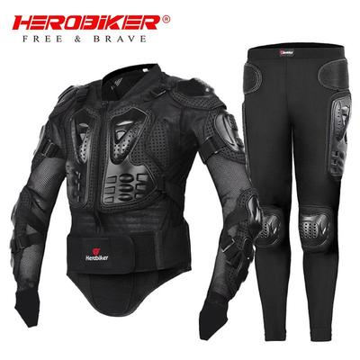Motorcycle Off-Road Protective Armor: Leg Guards, Elbow Pads, Chest & Neck Protector
