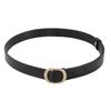 Casual Leather Belt Versatile Trouser Dress Belts Chic Non-Porous Buckle Waistband