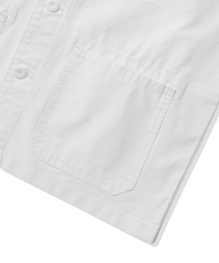 Cgp French Work Jacket - White