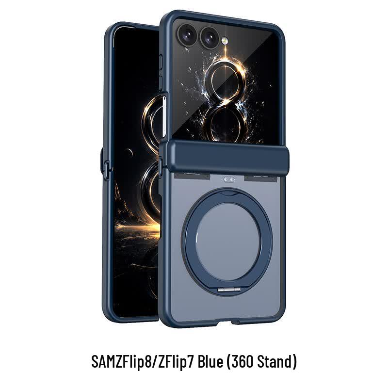 CAXITON Magnetic 360-Rotate Stand Phone Case for Samsung Z Flip 7/8