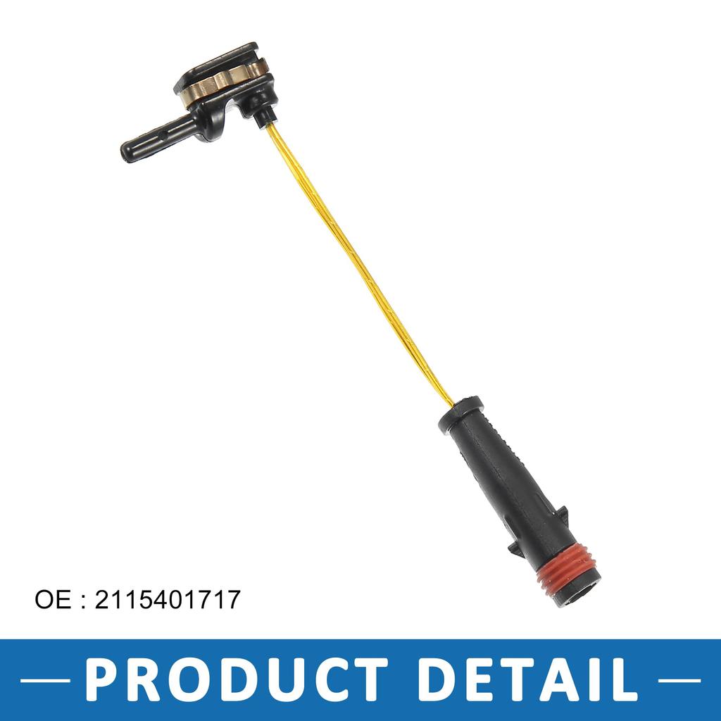 A ABSOPRO Front Rear Disc Brake Pad Wear Sensor 2115401717 for Mer cedes-Be nz S500 2000-2006 4 pcs