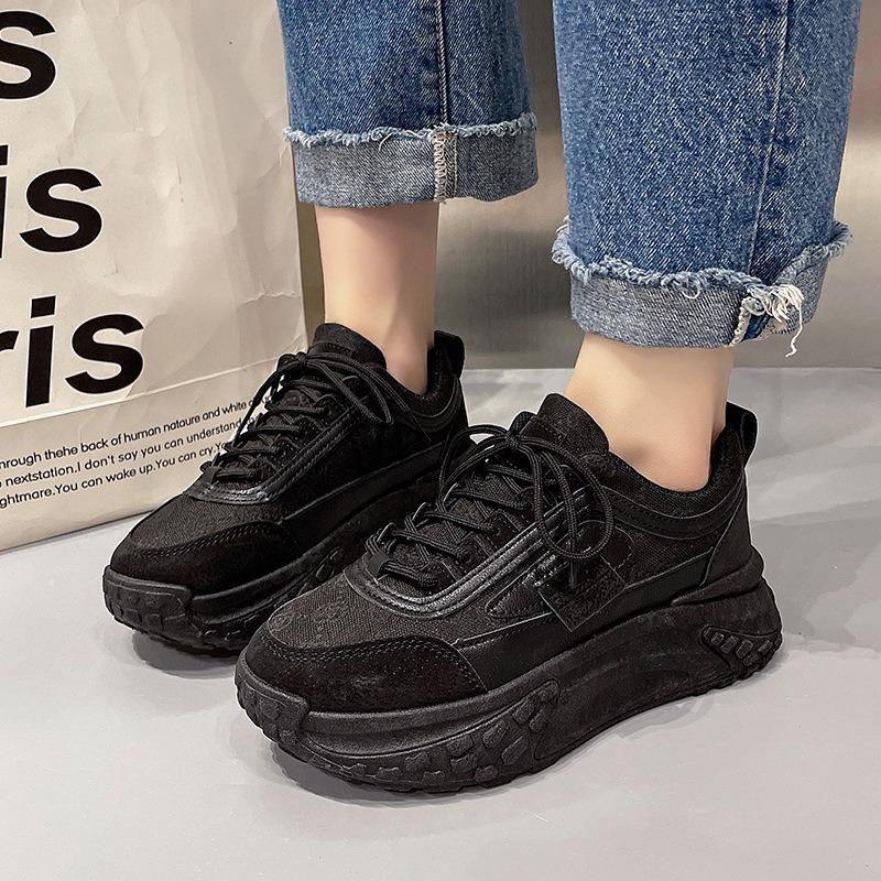 2024 новые роскошные дизайнерские женские спортивные кроссовки на платформе с дышащей — фото 3