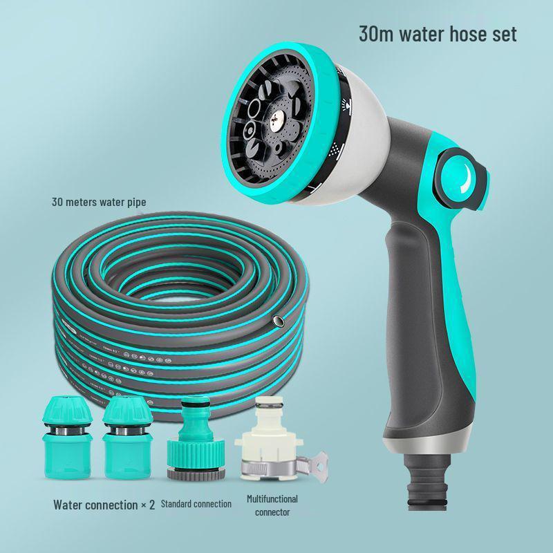 High-Pressure Watering Hose & Spray Gun for Car Wash and Garden