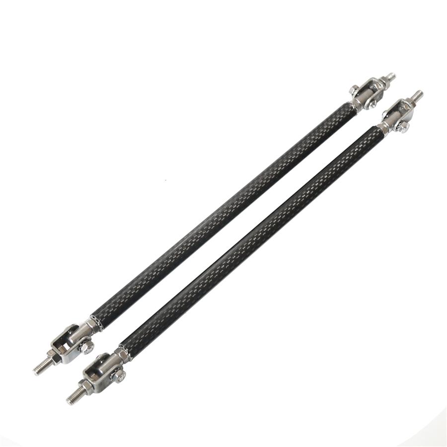Car Adjustable Front Bumper Lip Splitter Strut Rod Tie Support Bar Repair 200mm
