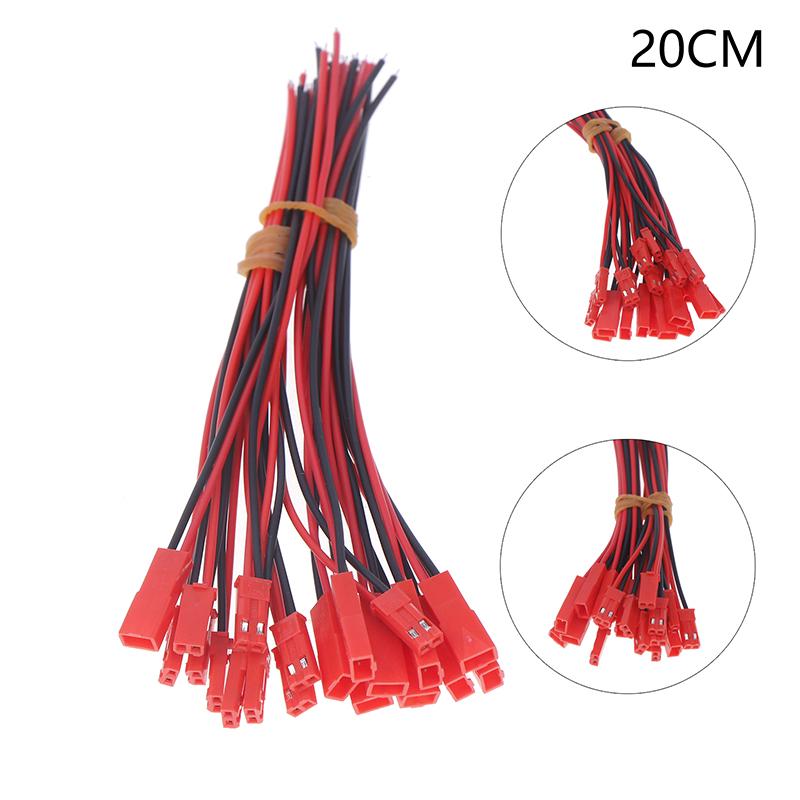 

10 пар чоловічий і жіночий роз єм Syp Термінальний дріт Jst Plug Кабель 2 контакти для Rc Bec Адаптер батареї Вертоліт Diy Fpv Drone A2