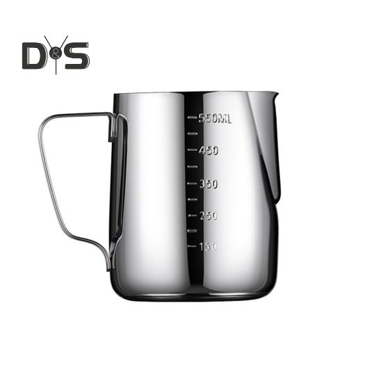 

Кувшин для вспенивания молока 140 мл/350 мл/550 мл/900 мл, нержавеющая сталь, эспрессо, паровой кувшин, чашка для вспенивания молока для капучино, латте-арт M