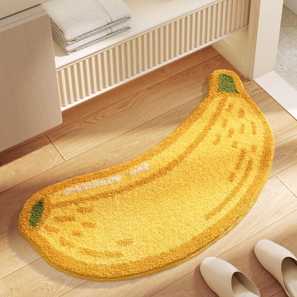 Vivi Bakie Bath Suitable for and Kitchen and Mat, Non-Slip, Washable, Absorbent, Quick-Drying, Entrance, Bathroom, Use, Comfortable, Cute, Soft,