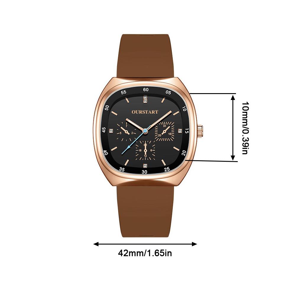 Weiche Mode Damenuhr Strassbesetzt Quarz Silikonband für Herren- und Damenuhren Quarzuhr Armbanduhr