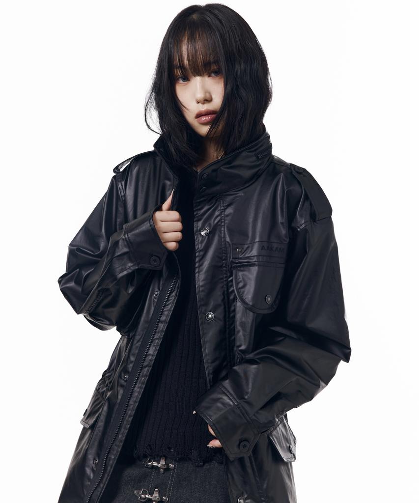 AAKAM Coated Field Jacket (Black)