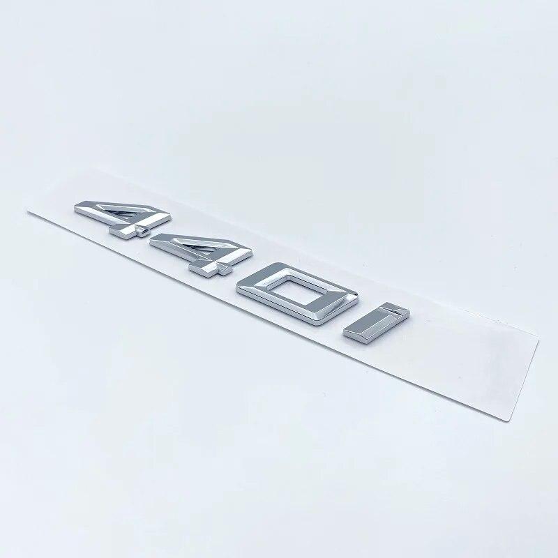 Nowe cyfry litery 420i 428i 430i 435i 440i ABS godło dla BMW serii 4 F32 F33 F36 G22 G23 bagażnik samochodowy tabliczka znamionowa naklejka z logo