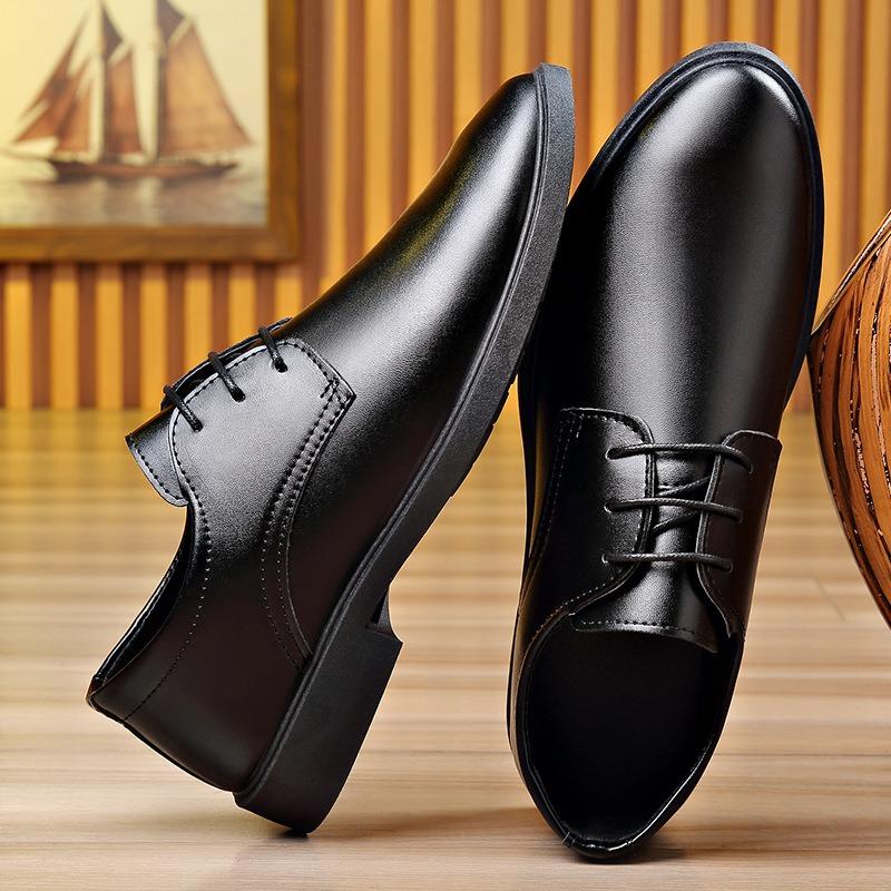 Business dress leather shoes men's shoes single shoes casual leather shoes suit shoes men