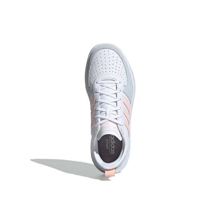 Adidas Court 80s Non-Slip Breathable Low-Top Tennis Shoes Women Sneakers White Blue Pink FV9598