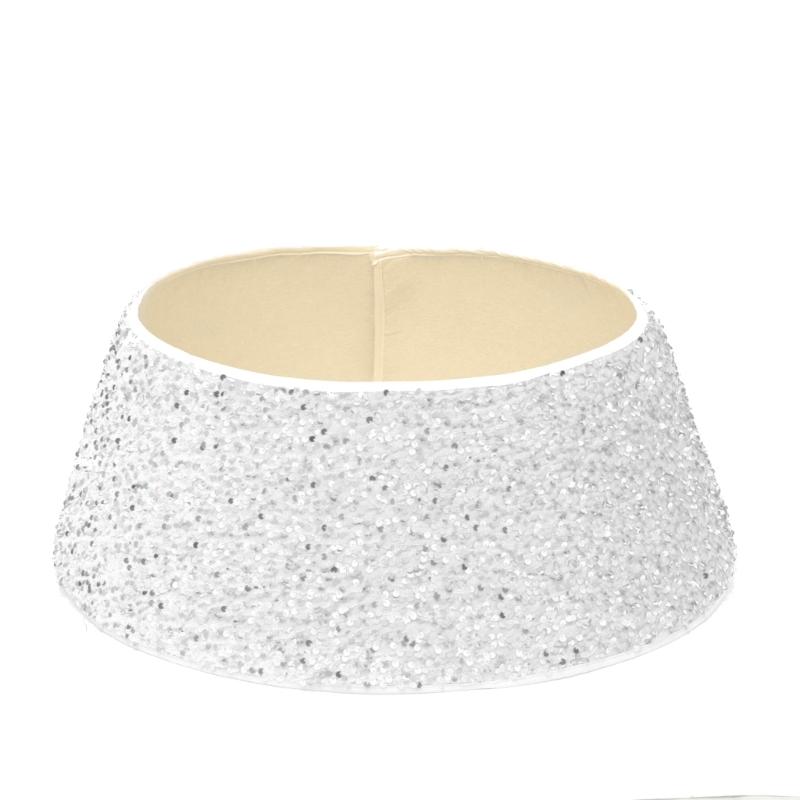 Christmas Tree Collar Collapsible Fabric Christmas Tree Skirt Surround Base for Christmas Tree Skirt Decoration 2024