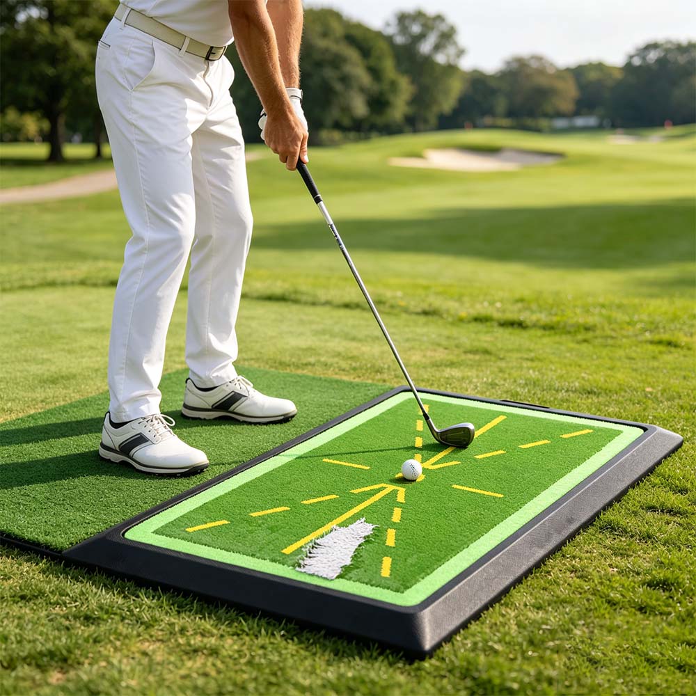 Trace Detection Golf Strike Mat Ball Display Track Golf Ball Trace Swing Path Pads Beginner Level