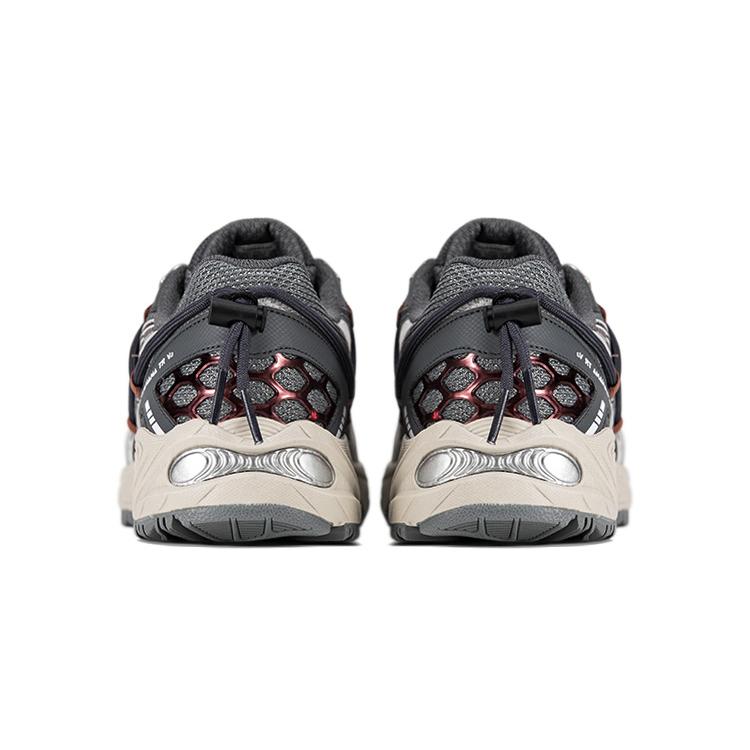 Neu Asics Gel Kahana TR Gedämpfte Rutschfeste Abriebfeste Atmungsaktive Low-Top Laufschuhe Unisex Dunkelgrau