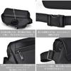 Leaper Waist Running Shoulder Crossbody Large Stylish Men's Bag, Bag, Bag, Lightweight, Multifunctional, Waterproof, Capacity, Unisex, Travel,