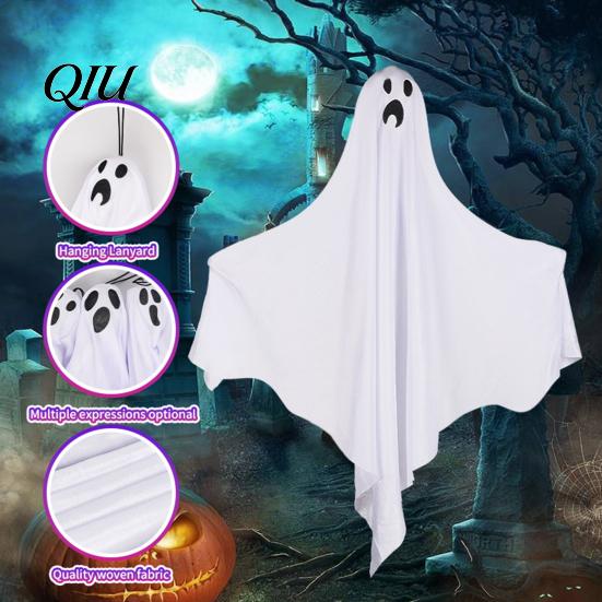 Elegant Swaying Ghost Decoration Halloween Hanging Outdoor Decoration, Cute Flying White for Indoor Courtyard Front Yard, Porch, Patio, Lawn, Garden,