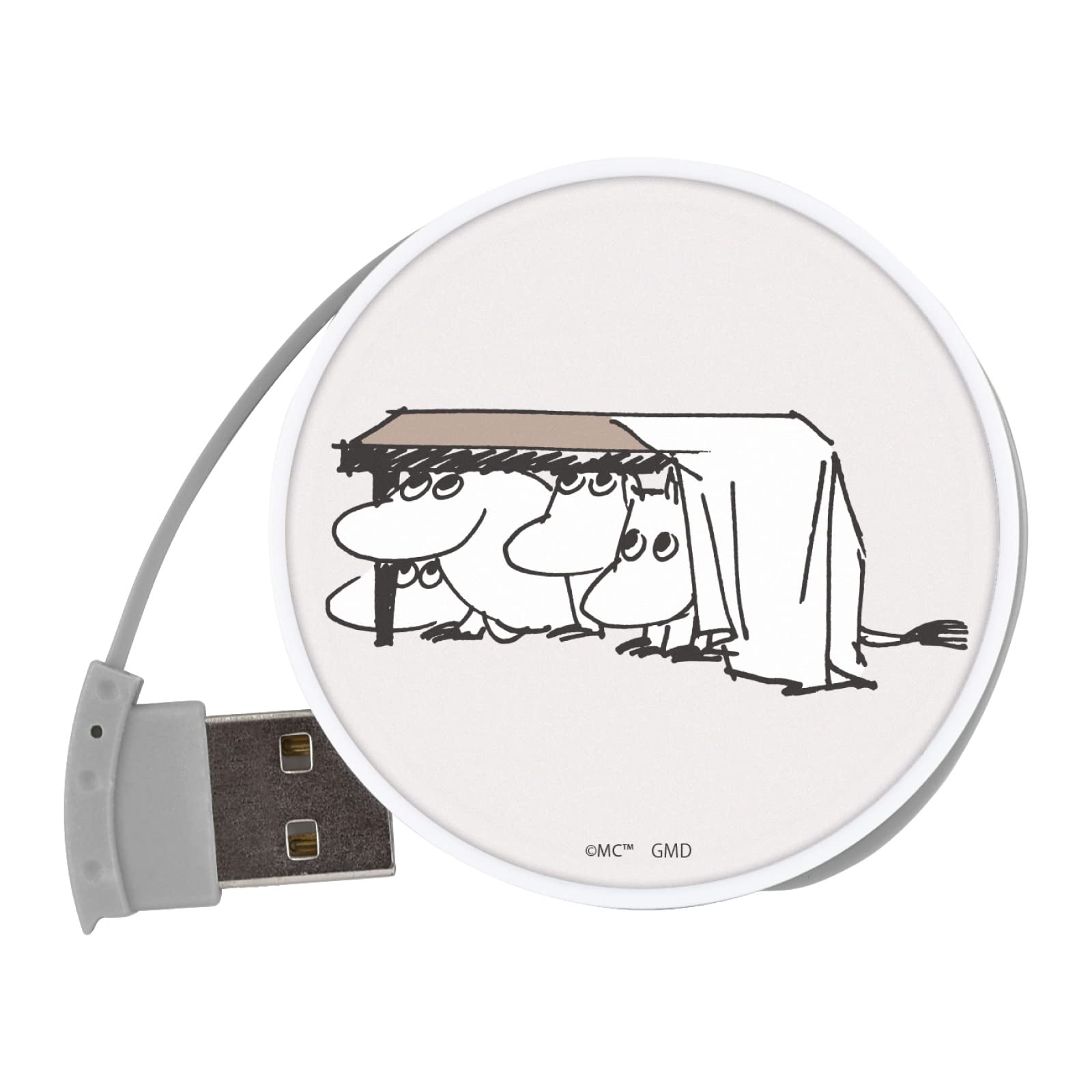 Gourmandies Муми-тролль Круглый USB-хаб MMN-128A