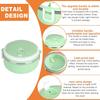 LIZEALUCKY Thermal Lunch Box - Stackable Insulated Hot Food Containers, 304 Stainless Steel