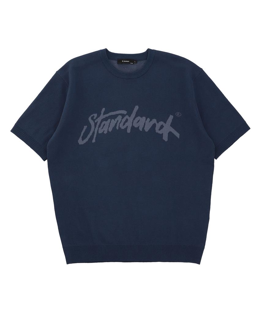 W Standard Graphic Short Sleeve Knit Pullover [3 Colors]