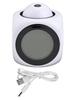 LED Projection Alarm Clock Multifunctional Features Clear Nighttime Projection Temperature Voice Reporting Music Alarm