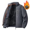 8918A Men's Thickened Fleece Outdoor Jacket - Autumn/Winter Sherpa Style