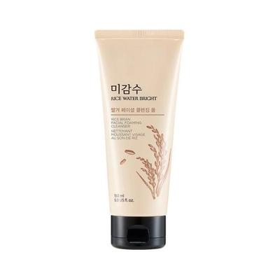 Rice Water Bright Rice Bran Facial Cleansing Scrub Foam 150ml (3 Options)