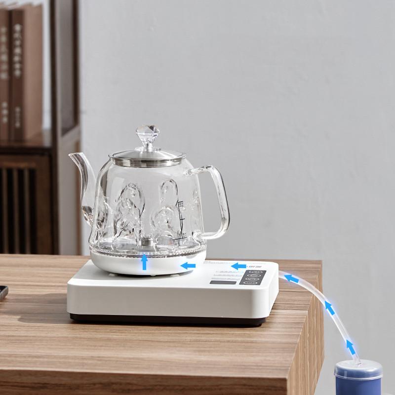 Xiaomi 1350W Smart Bottom Out Water Electric Kettle 1000ml Home Temperature Control Glass Tea Brewing Machine Automatic Keep Warm 220V