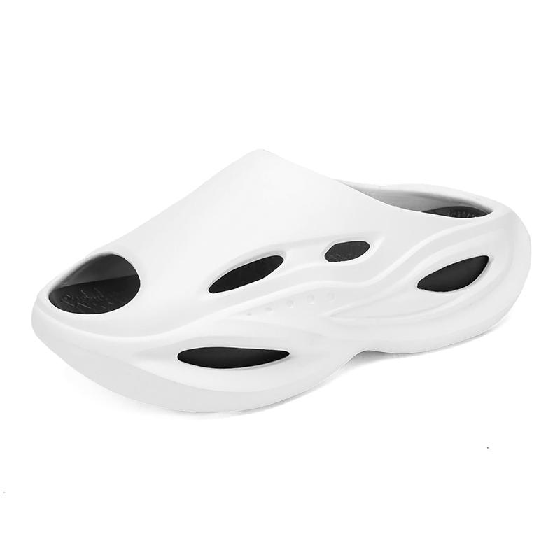 

Summer New Men s Slippers Outdoor Sandals Beach Comfortable Soft Slides Indoor Men Casual Shoes Men Women Home Slippers Outdoor 36-37 белый