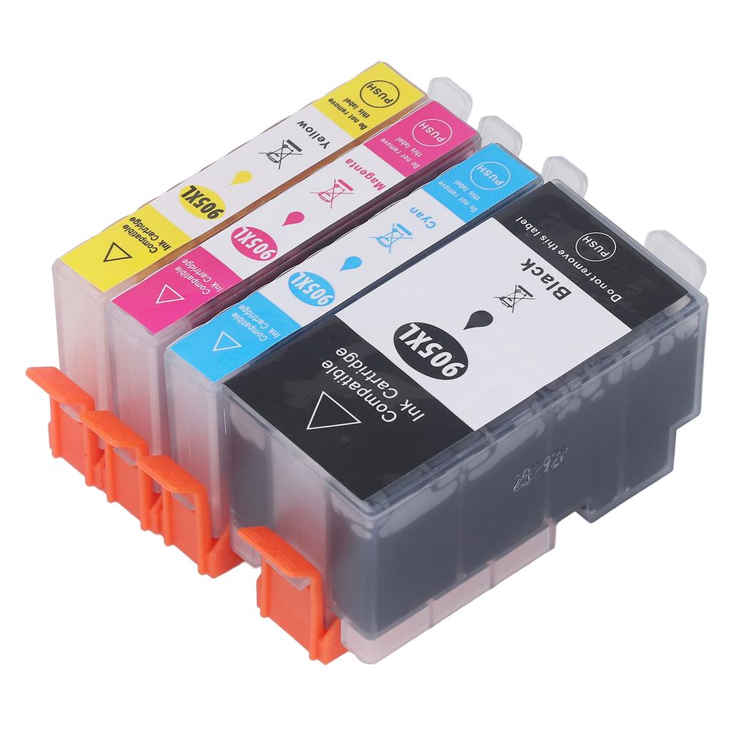 Ink Cartridge Smooth Output PP BK C M Y Printer Ink Cartridge Replacement for Officejet Pro 6960 6970