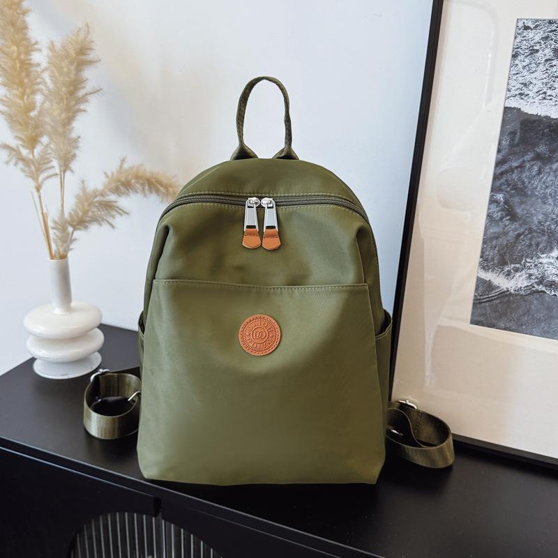 

Женский рюкзак 2025 Новый Универсальный Городской Большой Вместимости Ткань Оксфорд Легкий Маленькая Сумка Модный Простой Дорожный Рюкзак