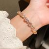 Braccialetto a estrazione in zircone: Elegante Bracciale di Alta Gamma in Stile Coreano per Donna