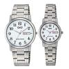[Citizen Q&Q] Pair Watch Lightweight Waterproof Cheap Men's & Women's A206A207-204 Watch