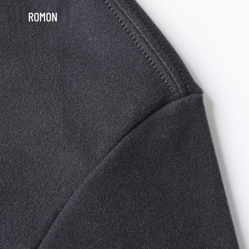 Men's Fleece Brushed Long Sleeve Warm T-Shirt