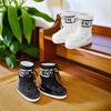 Size 33 Boots Women's 2025 Warm New Ski Winter Moon Thickened Medium Tube Waterproof and Non-slip Snow Space