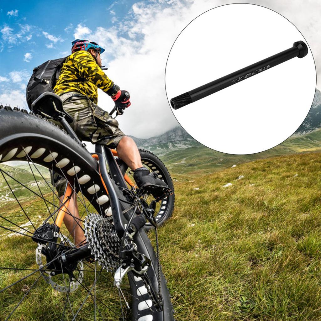 Aluminum Bicycle Thru Axle 142x12mm Rear Fork String Lightweight High Strength/Durable Replacement Parts For Bicycle Repair