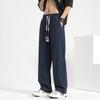 Linen Pants Men's Spring and Autumn Linen Casual Trousers Linen Loose Straight Pants Sports Autumn Men's Pants Speed