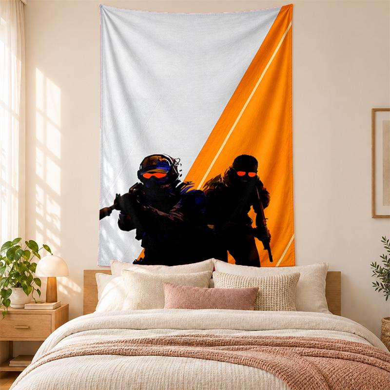 CS go Tapestry highquality for decorating living room bedroom dorm walls ideal as bedroom wallart orholiday gift