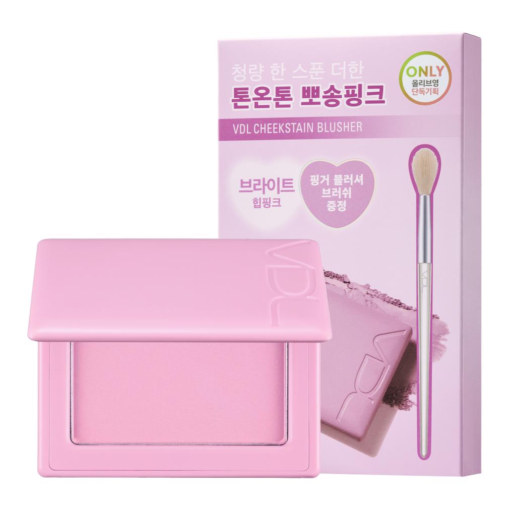 VDL Cheek Stain Blusher (+Finger Brush Special/Single Item)